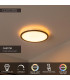 Lucide CASTOR - Flush ceiling light - Ø 32 cm - LED Dim. - CCT - 1x20W 2700K/6500K - Rgb - Opal-2