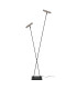 Lucide DUARTE - Floor lamp - 2xG9 - Grey iron | Vibes-2