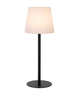 Lucide TYON - Rechargeable Table lamp Indoor/Outdoor - Battery pack - LED Dim. - 1x2W 2700K - IP65 - Black-1