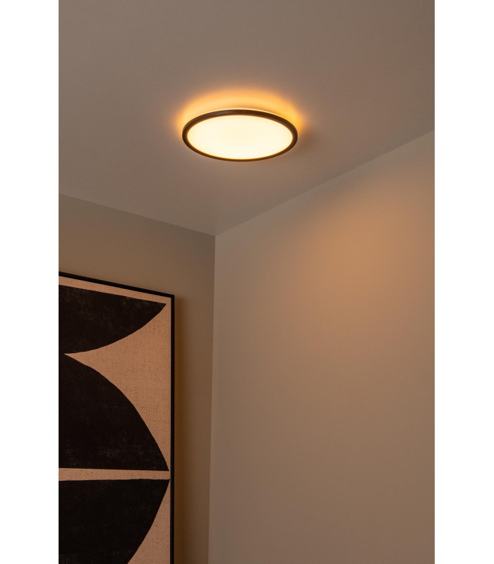 Lucide CASTOR - Flush ceiling light - Ø 32 cm - LED Dim. - CCT - 1x20W 2700K/6500K - Rgb - Opal-6