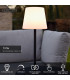 Lucide TYON - Rechargeable Table lamp Indoor/Outdoor - Battery pack - LED Dim. - 1x2W 2700K - IP65 - Black-2