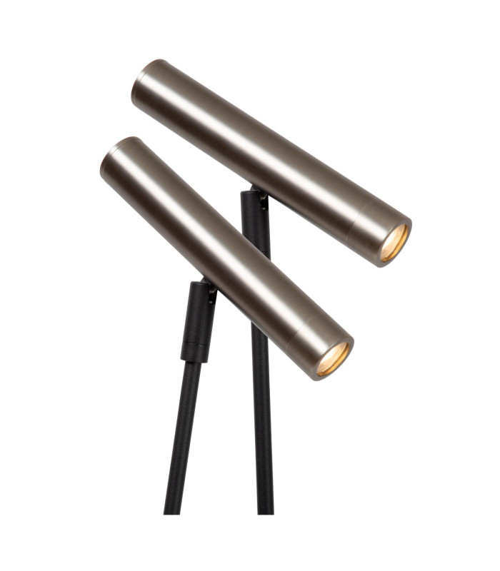 Lucide DUARTE - Floor lamp - 2xG9 - Grey iron | Vibes-7