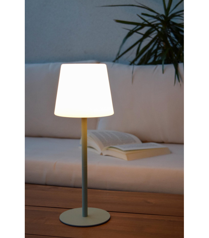 Lucide TYON - Rechargeable Table lamp Indoor/Outdoor - Battery pack - LED Dim. - 1x2W 2700K - IP65 - Green-5
