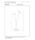 Lucide DUARTE - Floor lamp - 2xG9 - Grey iron | Vibes-9