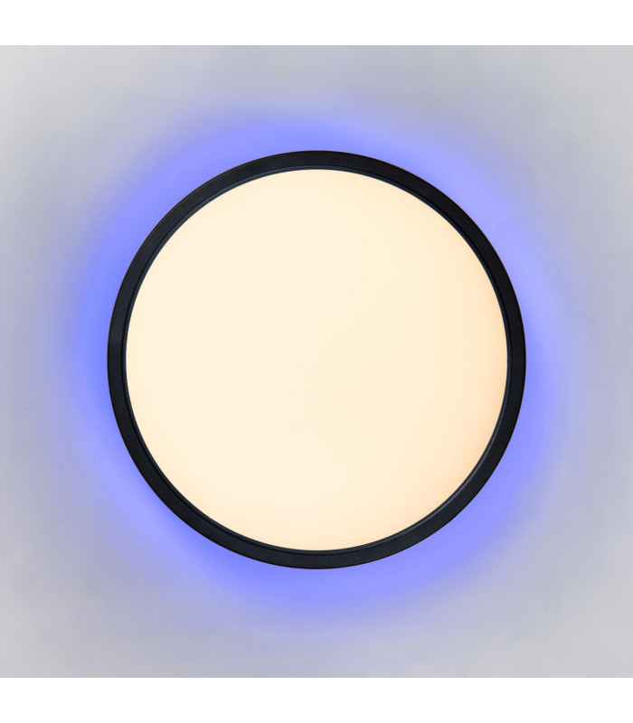 Lucide CASTOR - Flush ceiling light - Ø 32 cm - LED Dim. - CCT - 1x20W 2700K/6500K - Rgb - Opal-12