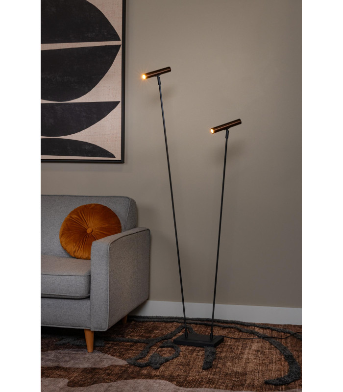 Lucide DUARTE - Floor lamp - 2xG9 - Coffee | Vibes-4