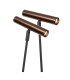 Lucide DUARTE - Floor lamp - 2xG9 - Coffee | Vibes-7