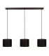 Lucide TAGALOG - Pendant light - Ø 40 cm - 3xE27 - Black | Essential-3