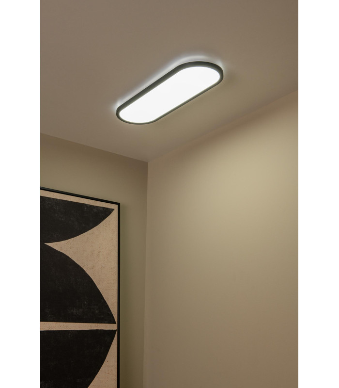 Lucide ELLY - Flush ceiling light - LED Dim. - CCT - 1x24W 2700K/4000K - Opal | Essential-8