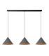 Lucide SPITZE - Pendant light - 3xE27 - Grey | Vibes-1