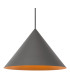 Lucide SPITZE - Pendant light - 3xE27 - Grey | Vibes-3
