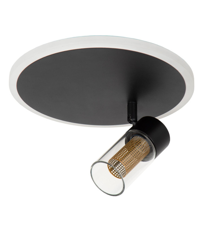 Lucide EVERINA - Flush ceiling light - Ø 23 cm - LED Dim. - CCT - 2200K/6500K - Black | Essential-3