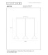Lucide SPITZE - Pendant light - 3xE27 - Grey | Vibes-6