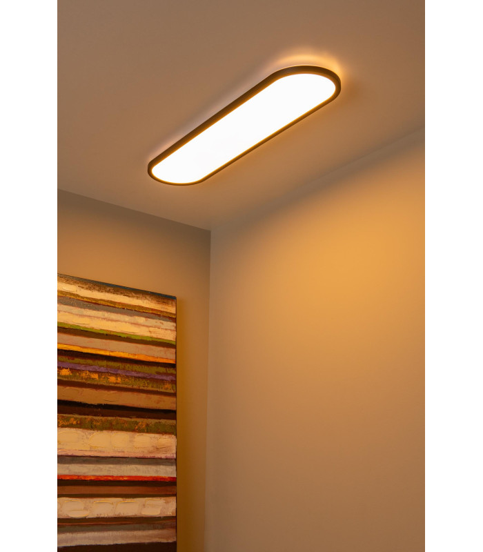 Lucide ELLY - Flush ceiling light - LED Dim. - CCT - 1x36W 2700K/4000K - Opal | Essential-6