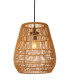 Lucide NERIDA - Pendant light Indoor/Outdoor - Ø 35 cm - 1xE27 - IP44 - Natural-1
