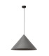 Lucide SPITZE - Pendant light - Ø 60 cm - 1xE27 - Grey | Vibes-3