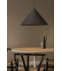 Lucide SPITZE - Pendant light - Ø 60 cm - 1xE27 - Grey | Vibes-5