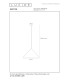 Lucide SPITZE - Pendant light - Ø 60 cm - 1xE27 - Grey | Vibes