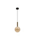 Lucide JOSIANE - Pendant light - Ø 18 cm - 1xG9 - Amber | Vibes-2