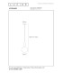 Lucide JOSIANE - Pendant light - Ø 18 cm - 1xG9 - Amber | Vibes-3