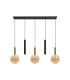Lucide JOSIANE - Pendant light - 3xG9 - Amber | Vibes-2
