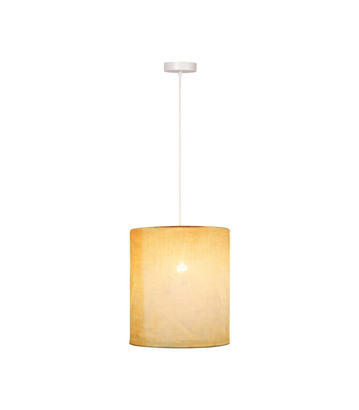 Lucide TISSAJA - Pendant light - Ø 30 cm - 1xE27 - White | Essential-1