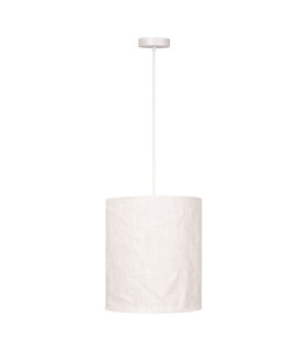 Lucide TISSAJA - Pendant light - Ø 30 cm - 1xE27 - White | Essential-2