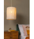 Lucide TISSAJA - Pendant light - Ø 30 cm - 1xE27 - White | Essential-3