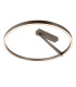 Lucide APPLAUSE - Flush ceiling light - Ø 60 cm - LED Dim. - CCT - 1x40W 2200K/4000K - Grey iron | Premium-1