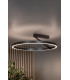 Lucide APPLAUSE - Flush ceiling light - Ø 60 cm - LED Dim. - CCT - 1x40W 2200K/4000K - Grey iron | Premium-7