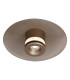 Lucide SANTIAGO - Flush ceiling light - Ø 23 cm - LED Dim. - CCT - 1x10W 2700K/4000K - Amber | Premium-1