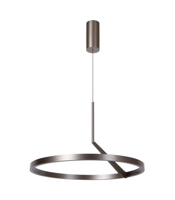 Lucide APPLAUSE - Pendant light - Ø 60 cm - LED Dim. - CCT - 1x32W 2700K/4000K - Hand Wave Sensor - Grey iron | Premium-3