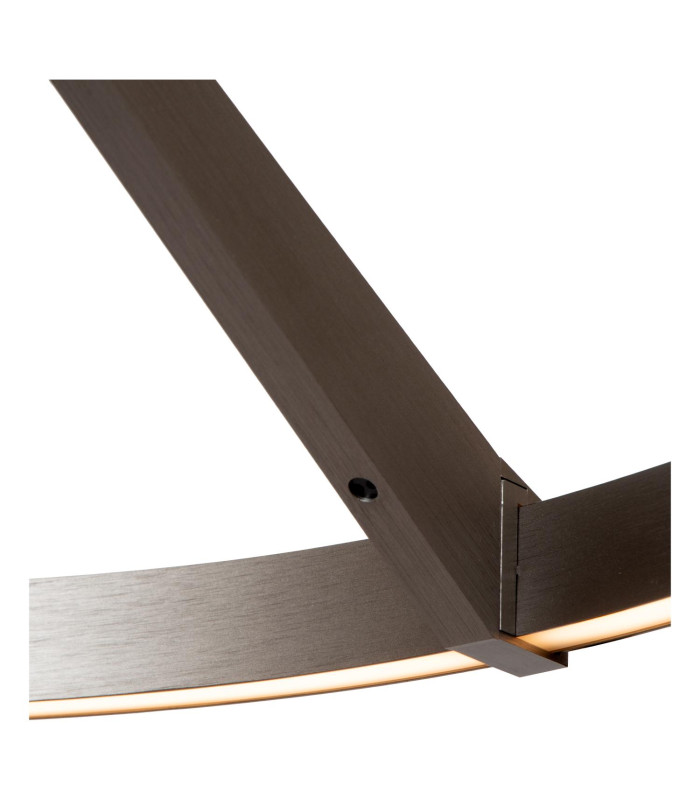 Lucide APPLAUSE - Pendant light - Ø 60 cm - LED Dim. - CCT - 1x32W 2700K/4000K - Hand Wave Sensor - Grey iron | Premium-11