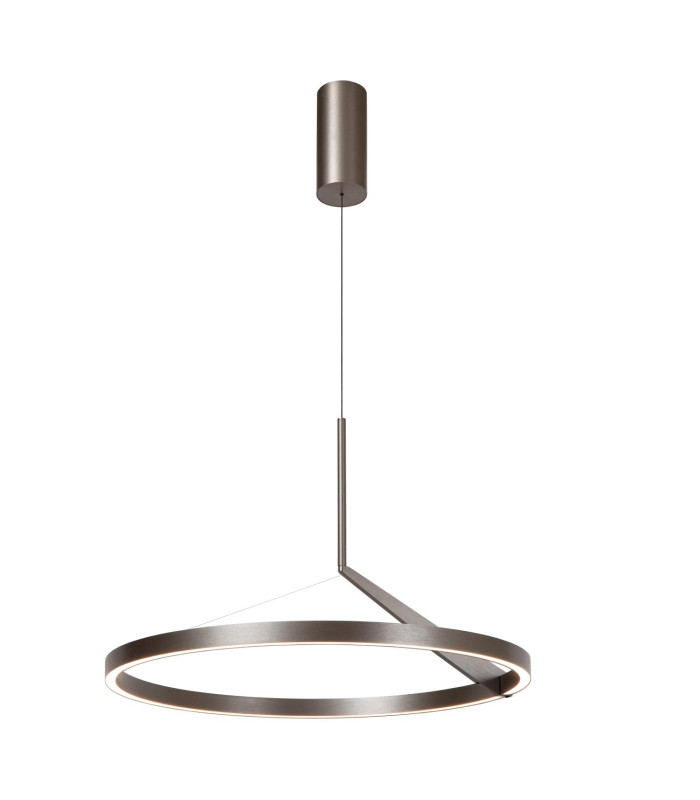 Lucide APPLAUSE - Pendant light - Ø 60 cm - LED Dim. - CCT - 1x32W 2700K/4000K - Hand Wave Sensor - Grey iron | Premium-12