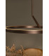 Lucide APPLAUSE - Pendant light - Ø 60 cm - LED Dim. - CCT - 1x32W 2700K/4000K - Hand Wave Sensor - Coffee | Premium-8