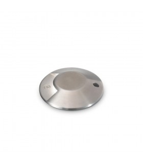 Integrated LED Outdoor Recessed Ground Downlight Lamp 1 Light 1 Directional Steel 3000K IP65 - 1