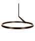 Lucide APPLAUSE - Pendant light - Ø 60 cm - LED Dim. - CCT - 1x32W 2700K/4000K - Hand Wave Sensor - Coffee | Premium-10