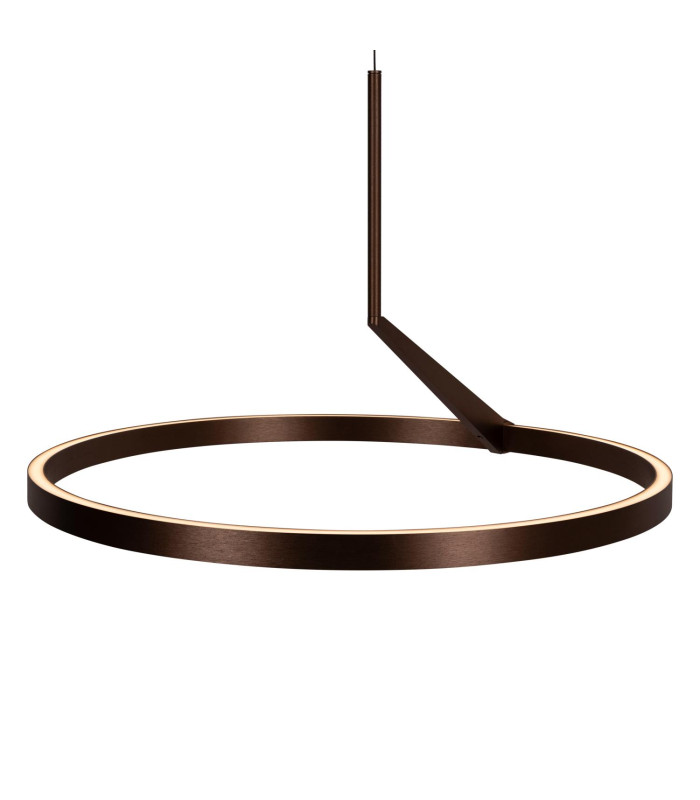 Lucide APPLAUSE - Pendant light - Ø 60 cm - LED Dim. - CCT - 1x32W 2700K/4000K - Hand Wave Sensor - Coffee | Premium-10