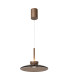 Lucide SANTIAGO - Pendant light - Ø 32 cm - LED Dim. - CCT - 1x16W 2700K/4000K - Amber | Premium-1