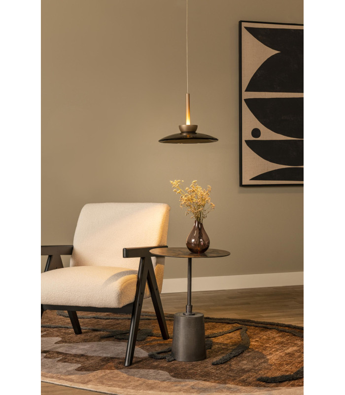 Lucide SANTIAGO - Pendant light - Ø 32 cm - LED Dim. - CCT - 1x16W 2700K/4000K - Amber | Premium-6
