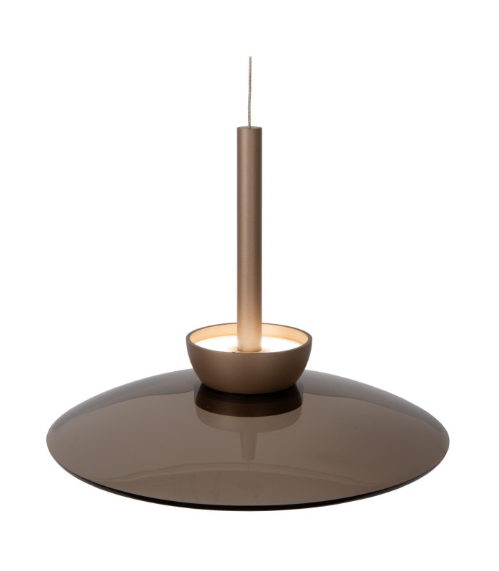 Lucide SANTIAGO - Pendant light - Ø 32 cm - LED Dim. - CCT - 1x16W 2700K/4000K - Amber | Premium-10