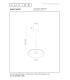 Lucide SANTIAGO - Pendant light - Ø 32 cm - LED Dim. - CCT - 1x16W 2700K/4000K - Amber | Premium
