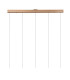 Lucide SANTIAGO - Pendant light - LED Dim. - CCT - 5x10W 2700K/4000K - Amber | Premium-7