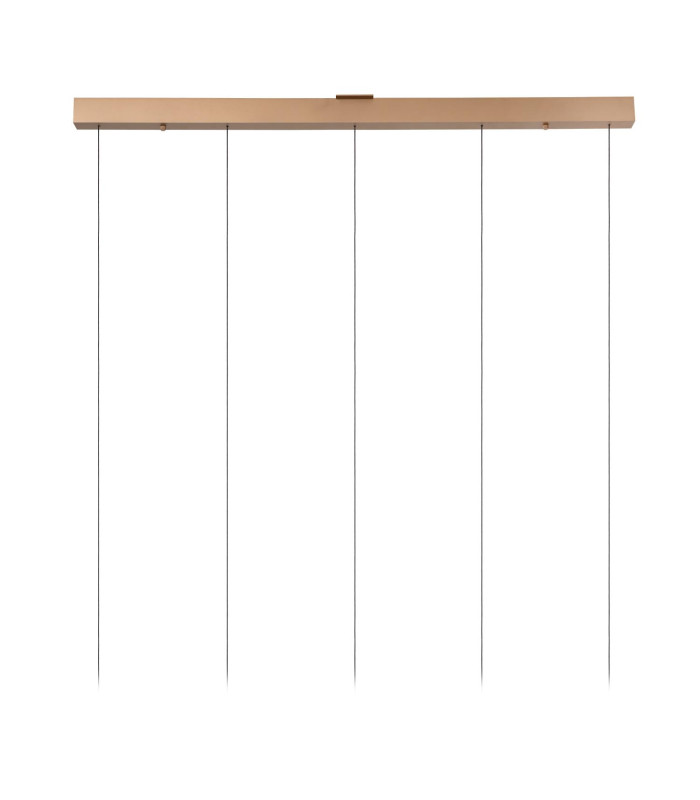 Lucide SANTIAGO - Pendant light - LED Dim. - CCT - 5x10W 2700K/4000K - Amber | Premium-7