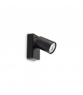Indoor Spotlight Wall Lamp 1 Light Black, GU10 - 1