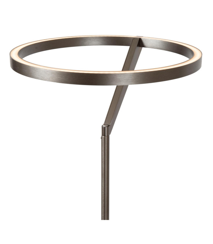 Lucide APPLAUSE - Floor lamp - Ø 33 cm - LED Dim. - CCT - 2700K/4000K - Grey iron | Premium-9