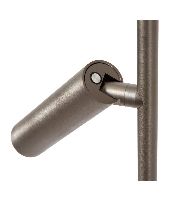 Lucide APPLAUSE - Floor lamp - Ø 33 cm - LED Dim. - CCT - 2700K/4000K - Grey iron | Premium-11