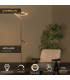 Lucide APPLAUSE - Floor lamp - Ø 33 cm - LED Dim. - CCT - 2700K/4000K - Coffee | Premium-2