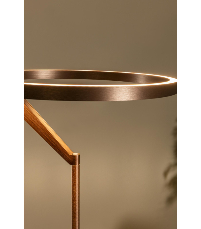 Lucide APPLAUSE - Floor lamp - Ø 33 cm - LED Dim. - CCT - 2700K/4000K - Coffee | Premium-7
