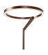 Lucide APPLAUSE - Floor lamp - Ø 33 cm - LED Dim. - CCT - 2700K/4000K - Coffee | Premium-9